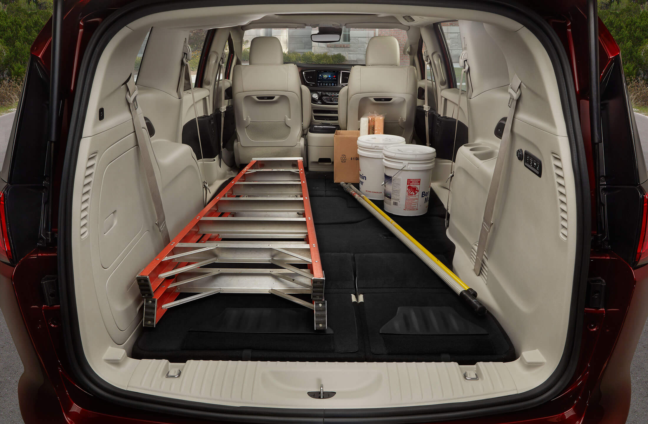 Chrysler Pacifica Minivan laadruimte