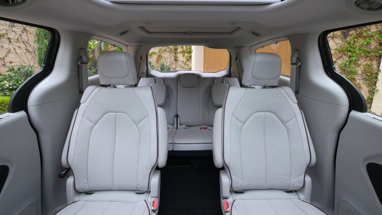 Chrysler Pacifica achterstoelen