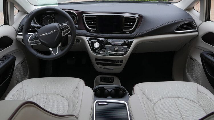 Chrysler Pacifica dashboard