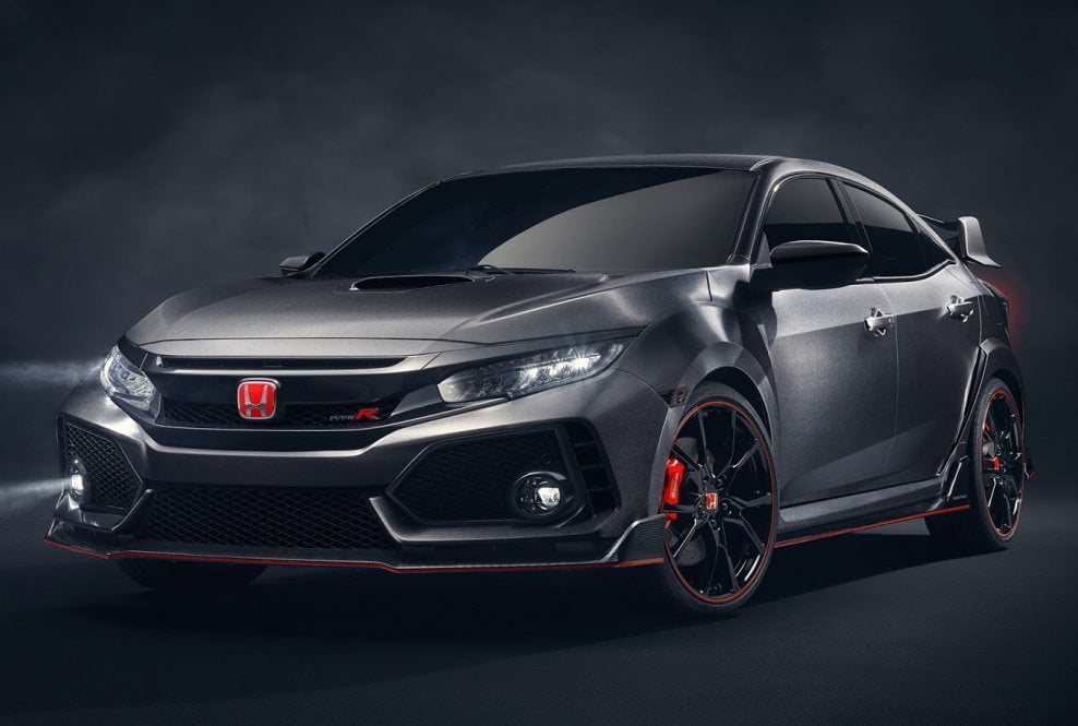 Honda Civic ook als Type-R Honda Civic Type-R prototype