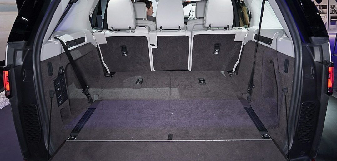 Land Rover Discovery laadruimte