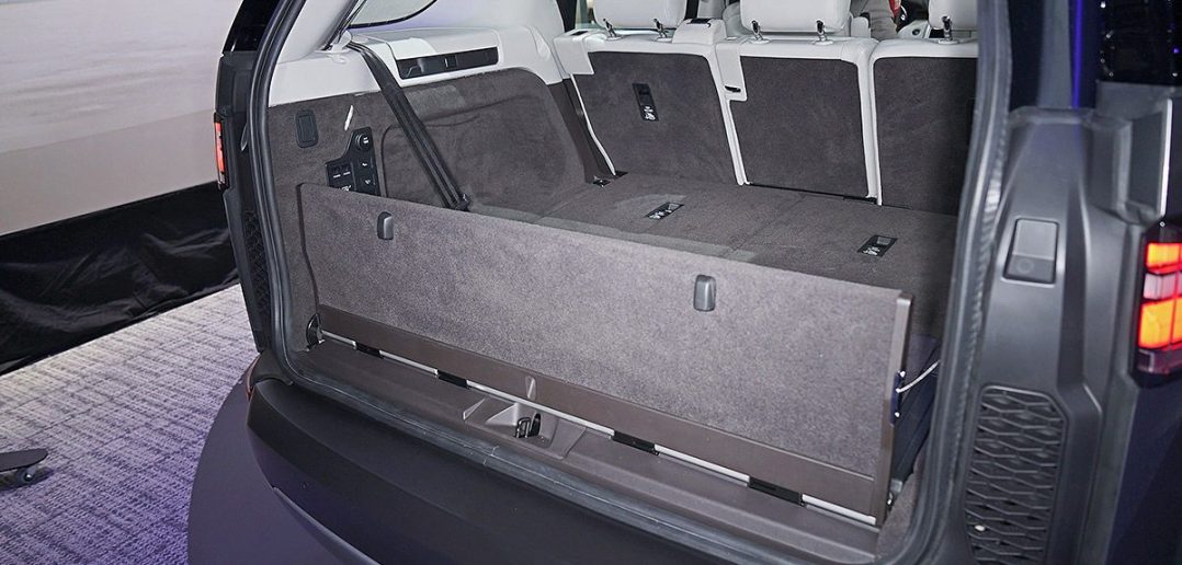 Land Rover Discovery achterbak