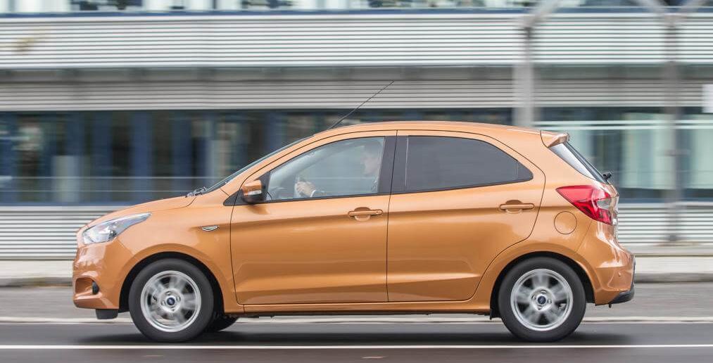 Ford Ka+ op de weg