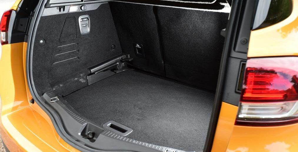 Renault Scenic laadruimte