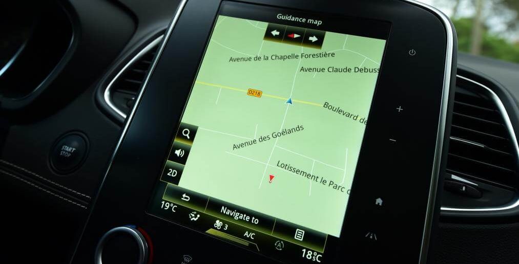 Renault navigatiesysteem