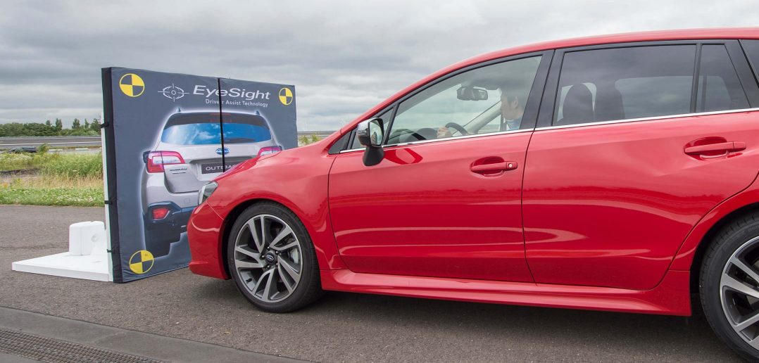  Subaru Levorg eyesight test