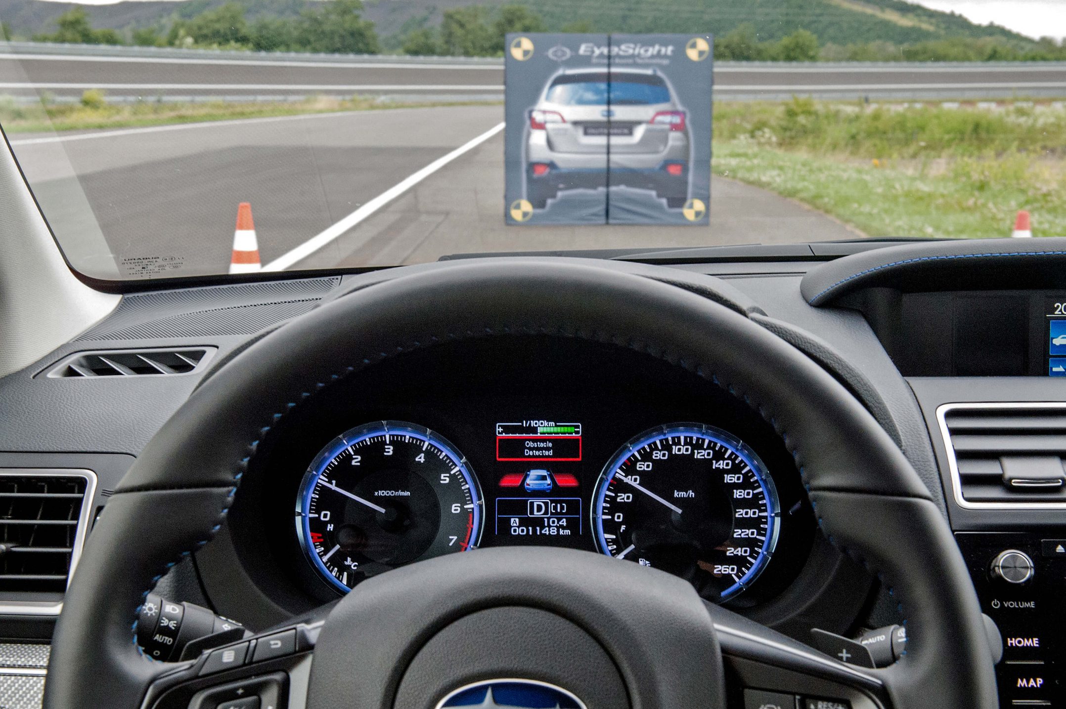 Subaru Levorg eyesight dashboard