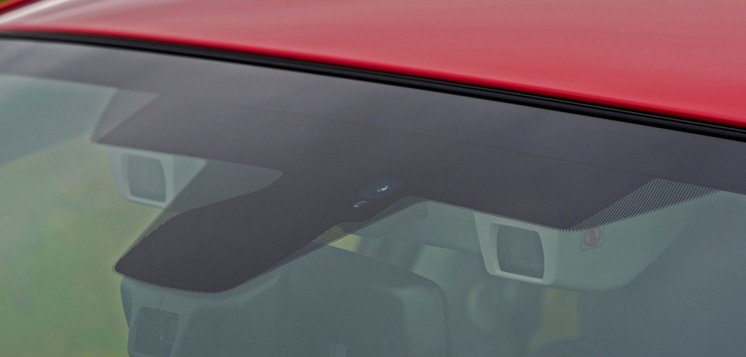 Subaru Levorg eyesight navigatie in de voorruit