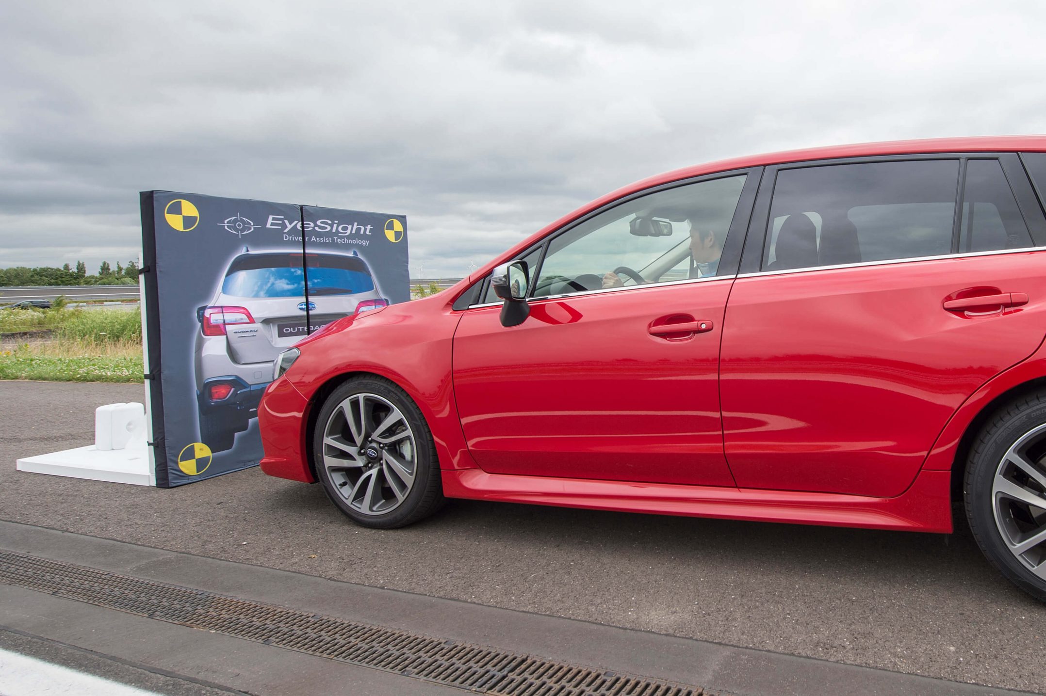 Subaru Levorg eyesight test