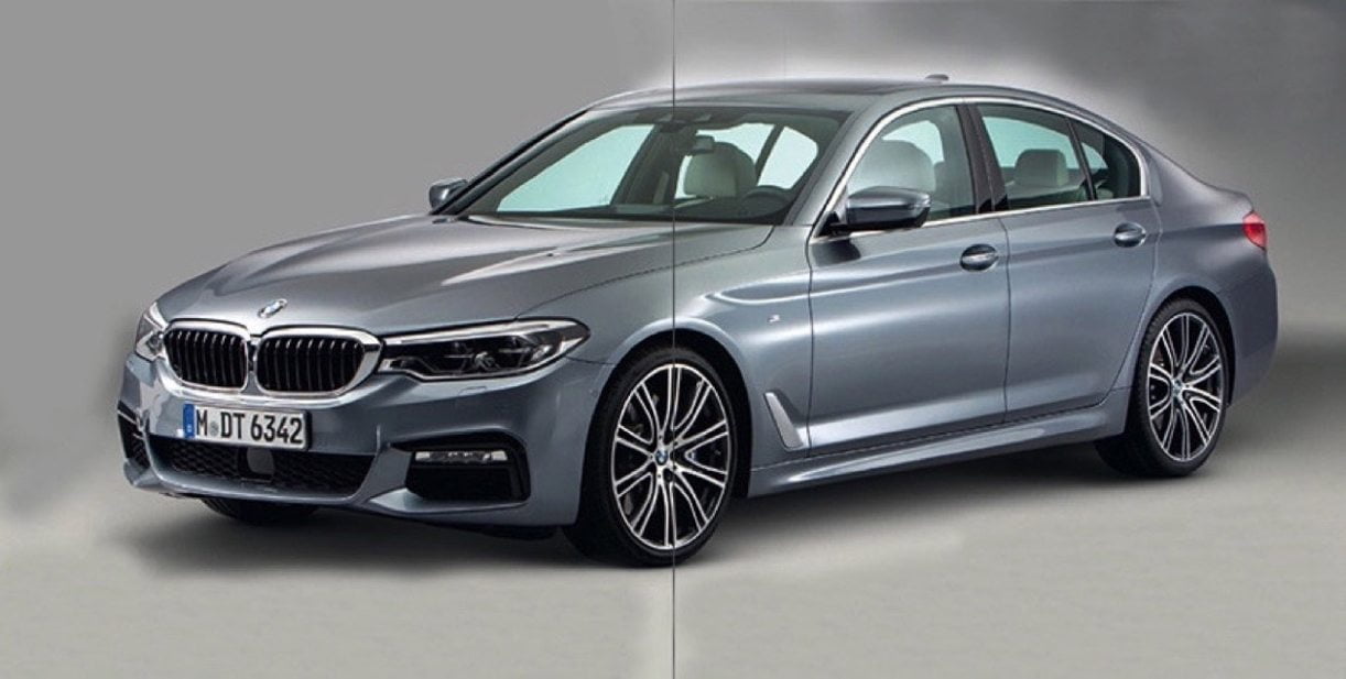 BMW 5-serie gelekt BMW 5-serie 2017