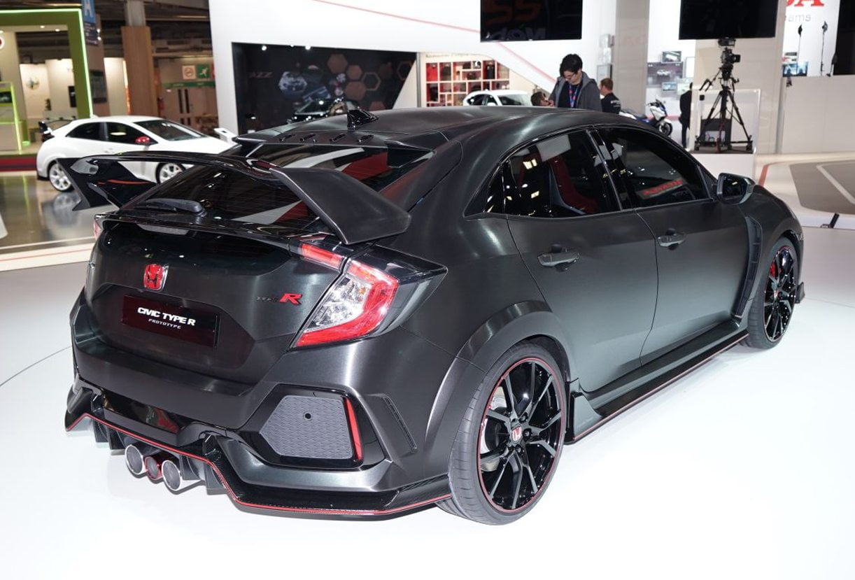 Oorlogsmachine: Honda Civic Type R Honda Civic Type R concept