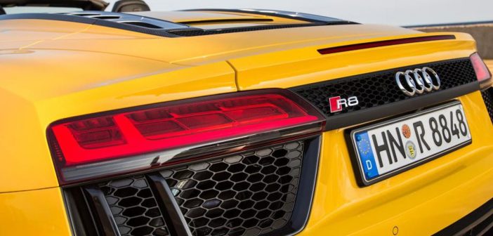 De nieuwe Audi R8 Spyder 2016
