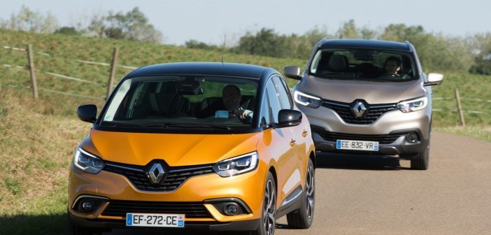 Renault Kadjar en Renault Scenic