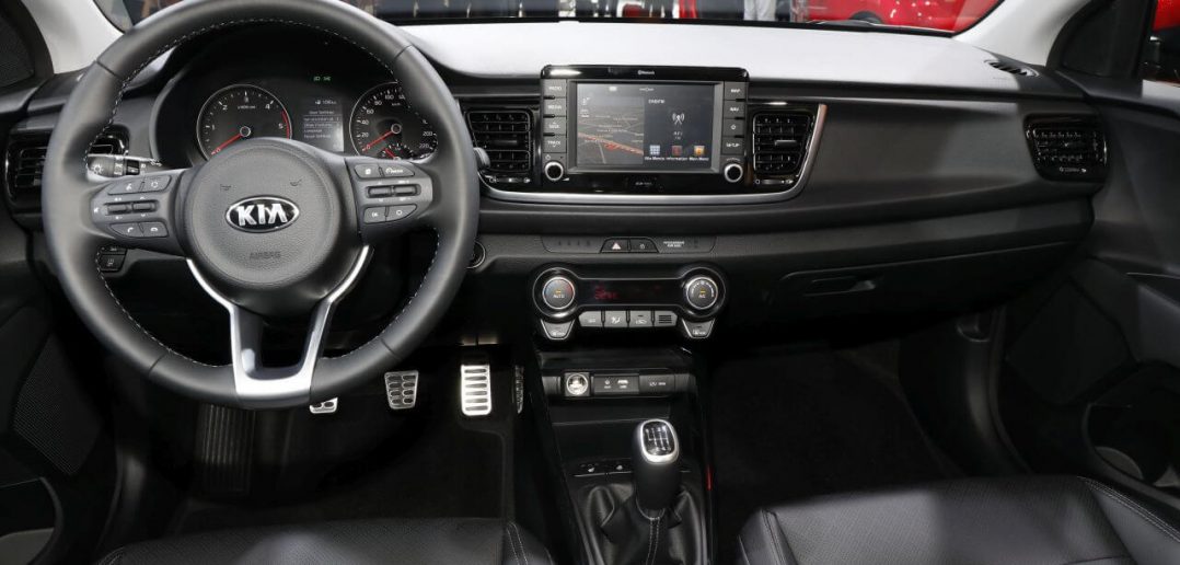 Kia Rio dashboard