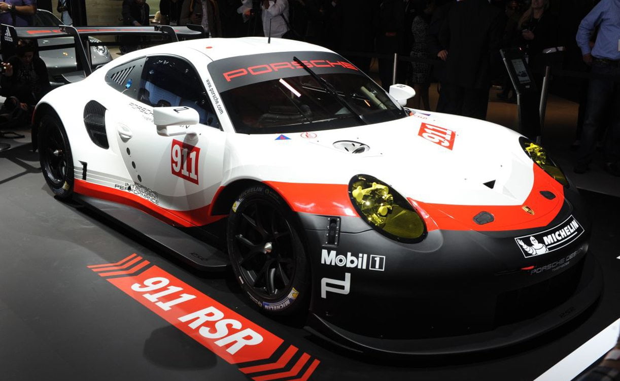 Porsche 911 RSR geeft het verkeerde signaal af
