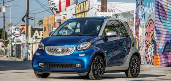 De nieuwe Smart Fortwo Electric Drive
