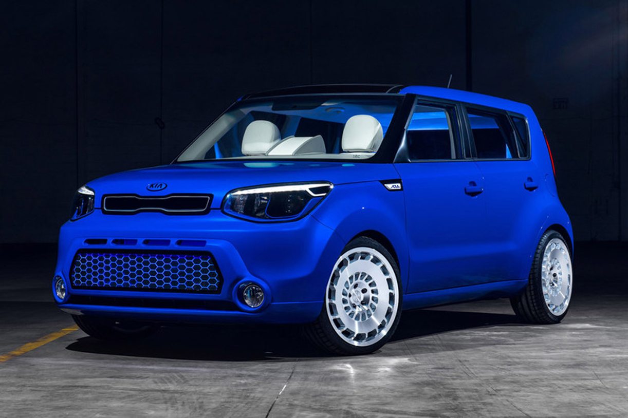 Kia met 4 modellen op Sema show