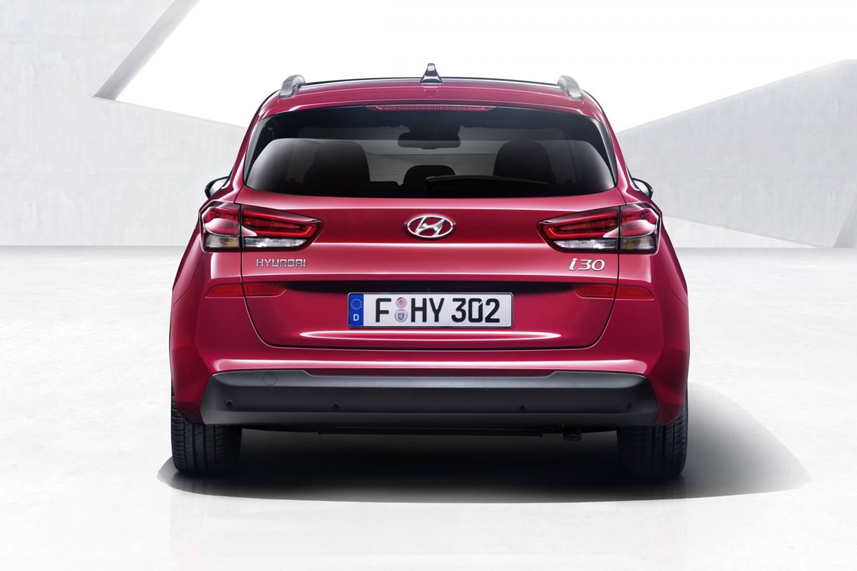 Hyundai i30 Wagon slikt 602 liter
