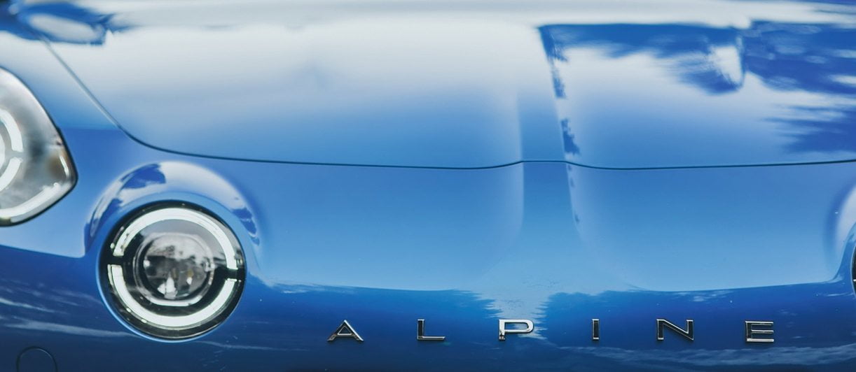 Lichtgewicht: Alpine A110