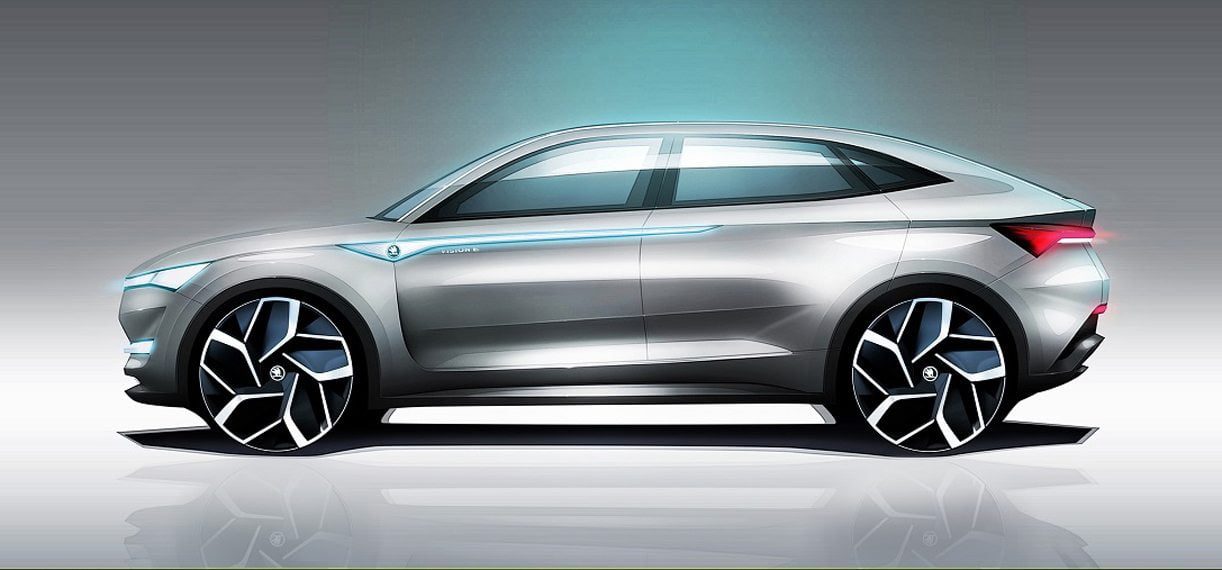 Skoda Vision E beter in beeld