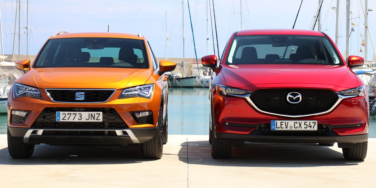 SUV duel: Mazda CX-5 vs. Seat Ateca