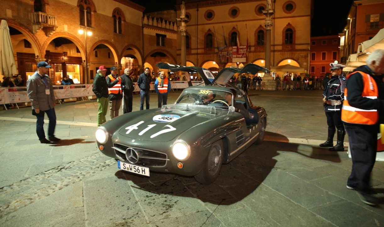 Mercedes met 10 auto’s naar Mille Miglia