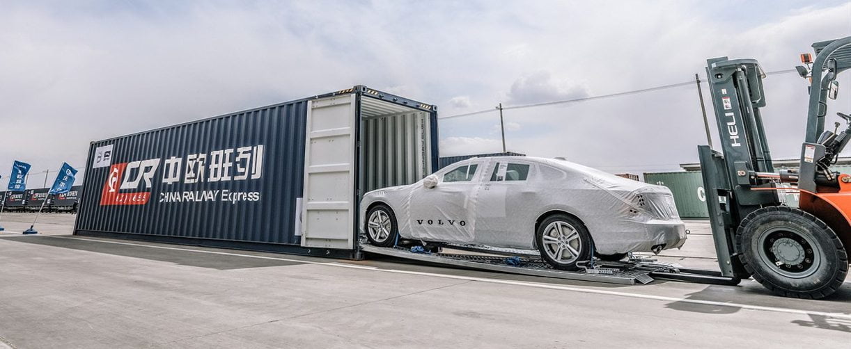 Volvo S90 van China naar Europa
