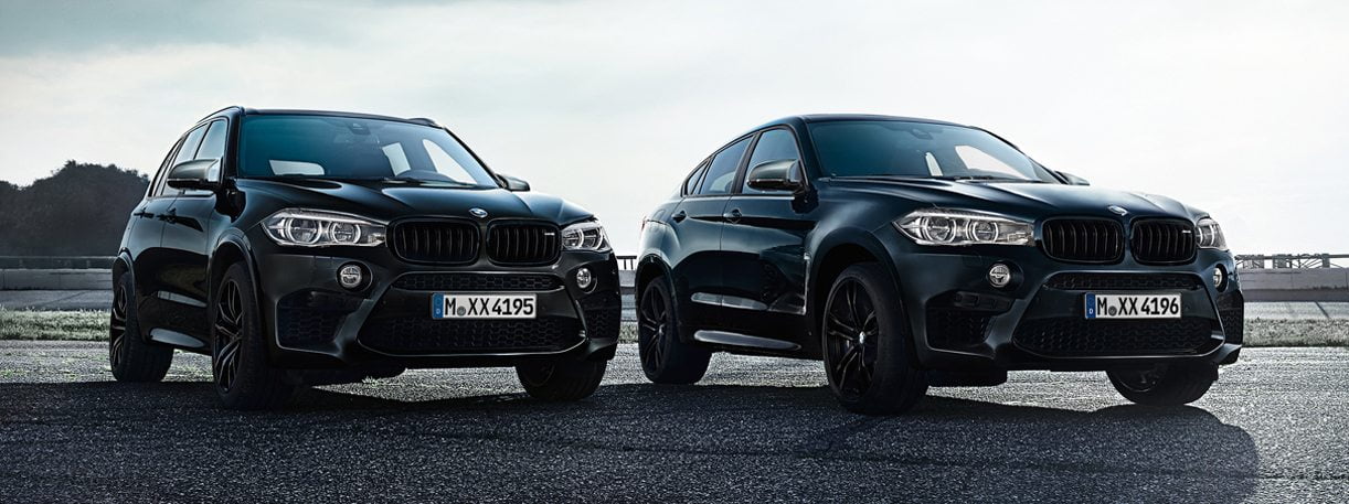 Duistere actie: BMW X5M/X6M Black Fire Edition