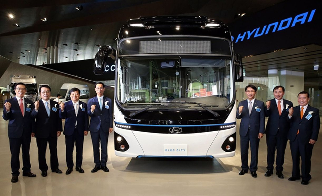 Hyundai ontwerpt elektrische bus