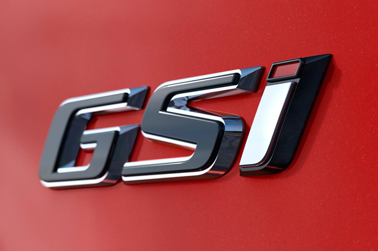 Opel stoft GSI badge af