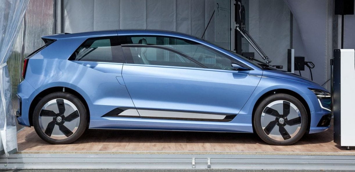De I D Buzz Minivan By Volkswagen Het Elektrische Volkswagen Busje Komt Zo