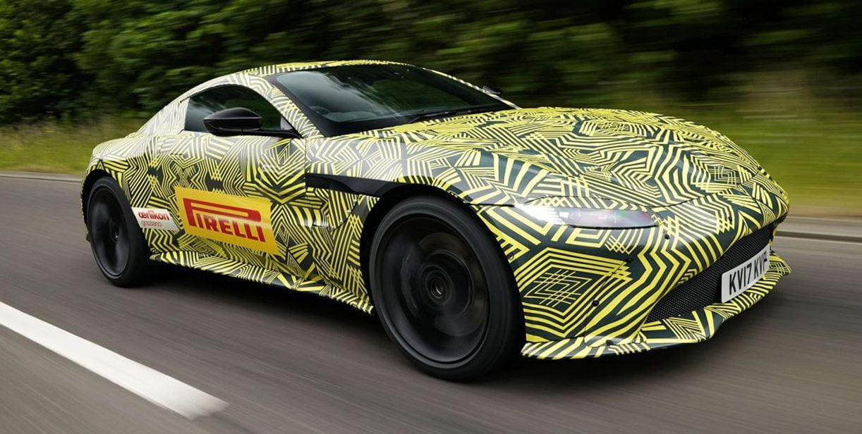 Aston Martin plaagt met nieuwe Vantage