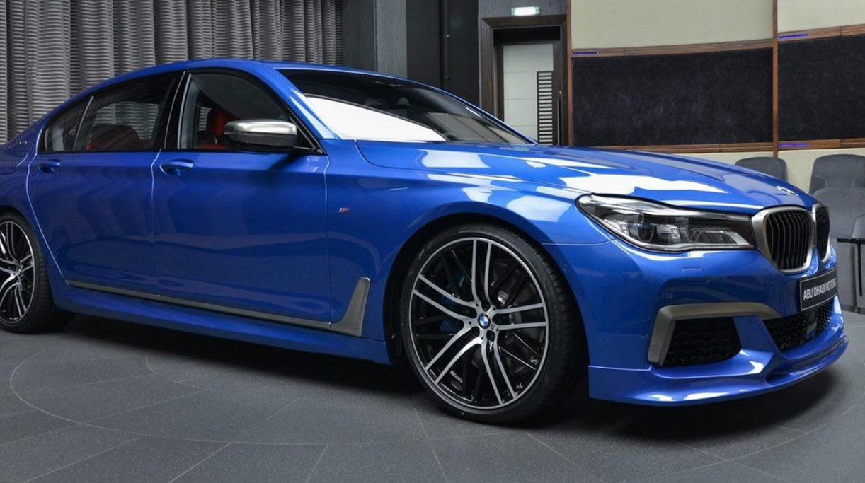 Bont en blauw: BMW 7-serie