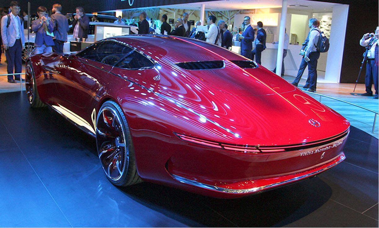 Mercedes komt met Maybach Vision 6 Cabriolet