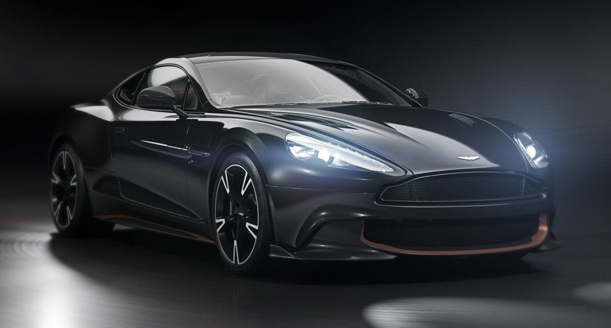 Aston Martin Vanquish zwaait uit