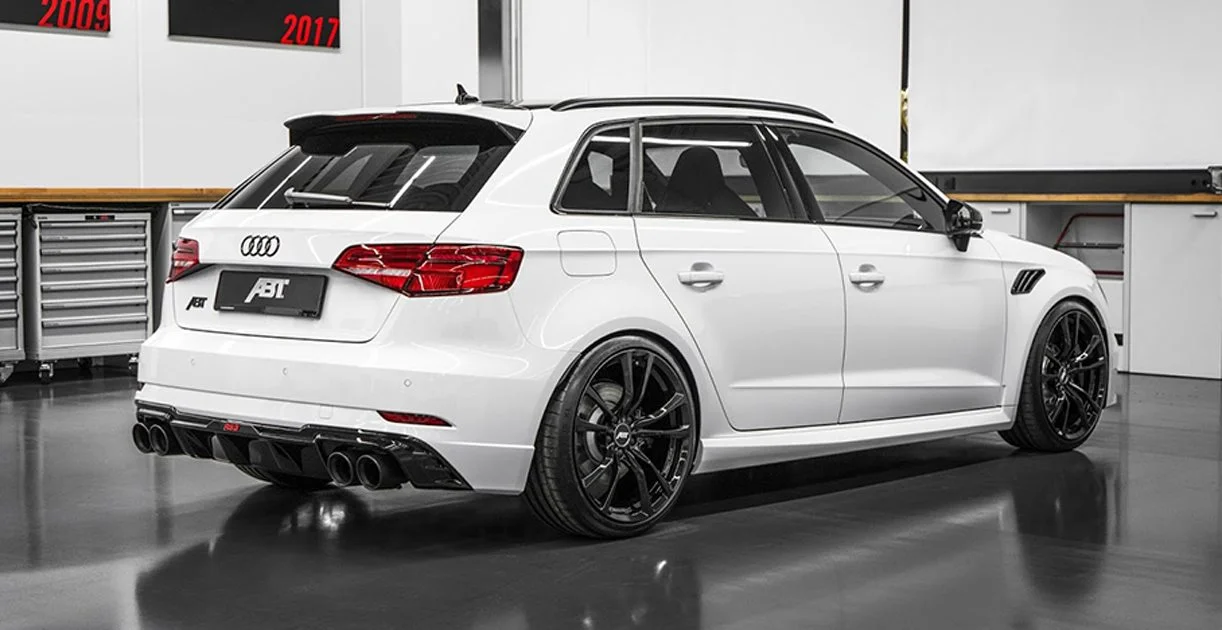 Audi RS3 opgevoerd door ABT
