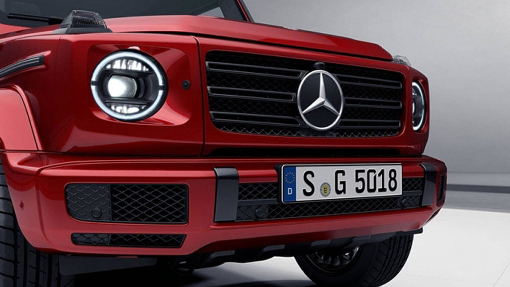 Mercedes G klasse krijgt Night Package