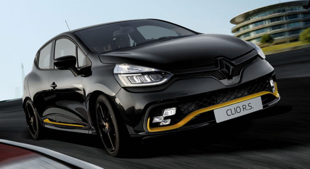 Renault versiert Clio RS met F1 materiaal