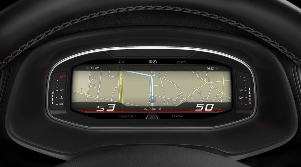 Virtual Cockpit voor Seat Leon en Cupra