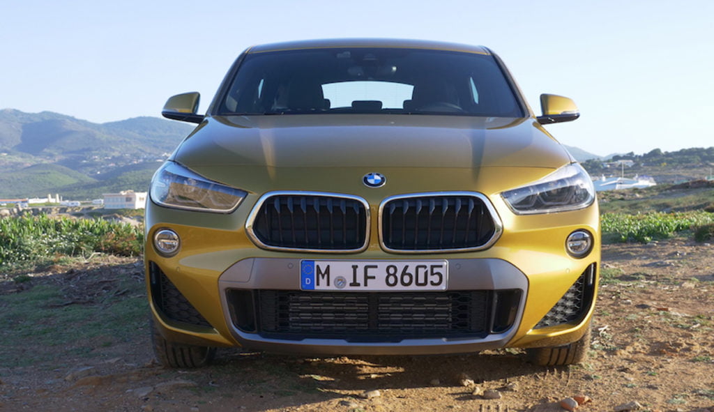 Hoge hatchback: BMW X2