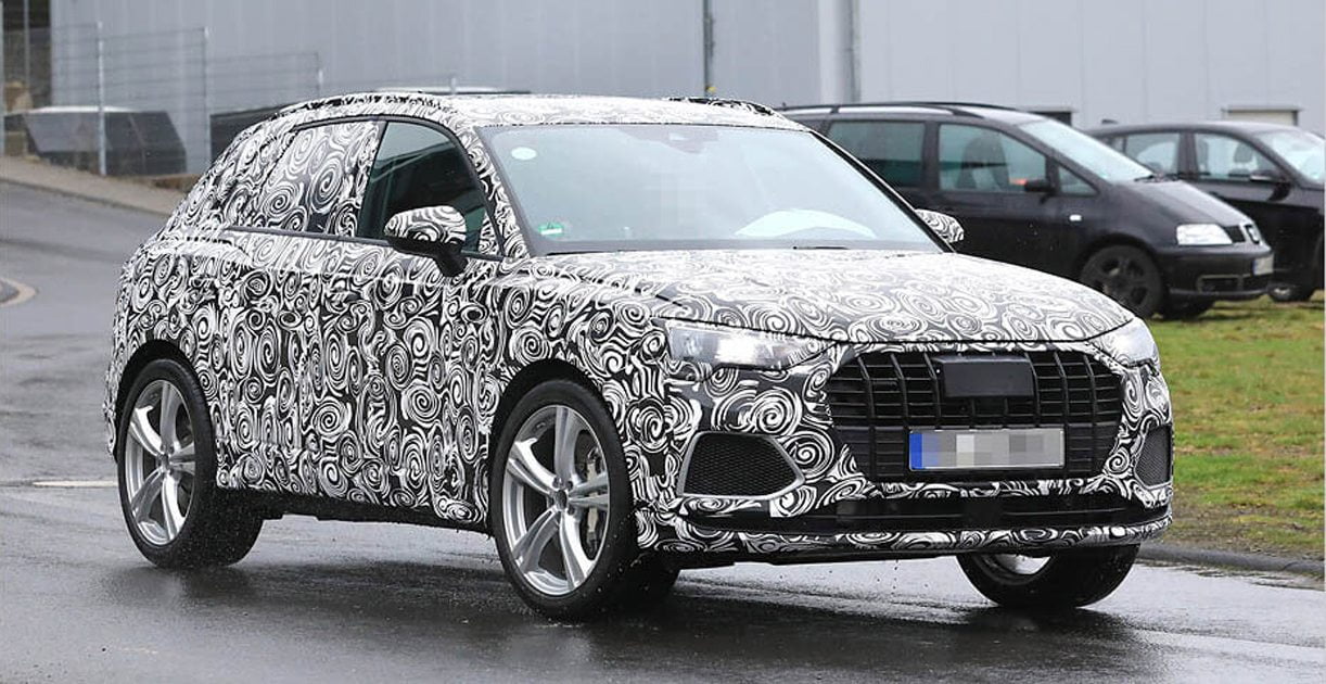 Audi SQ3 betrapt