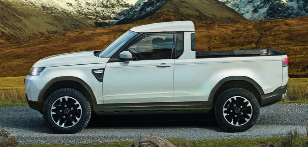 Land Rover werkt aan pick-up