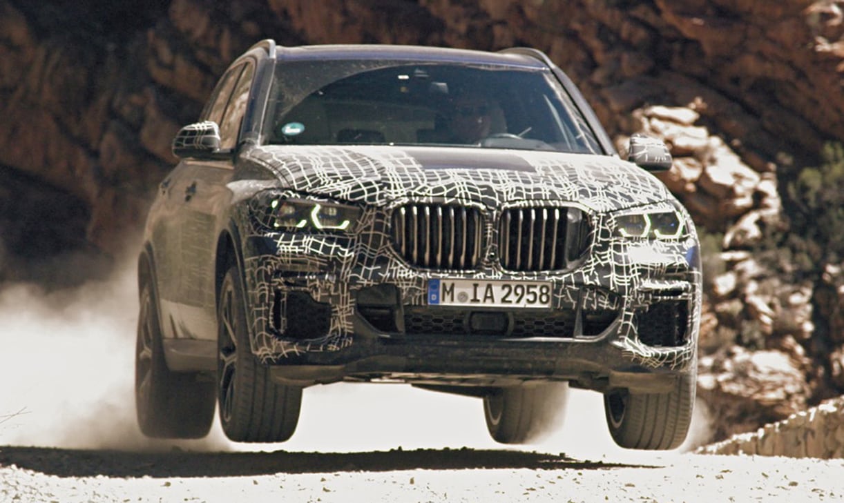 Nieuwe BMW X5 is springlevend