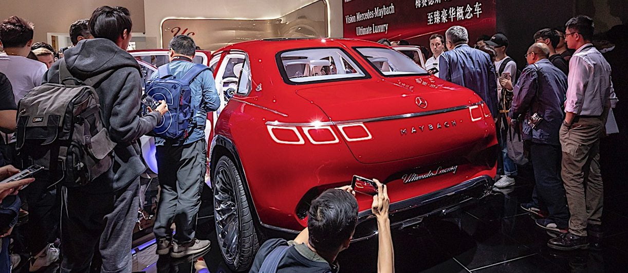 Mercedes ontwerpt nieuwe dienstauto voor Geely topman