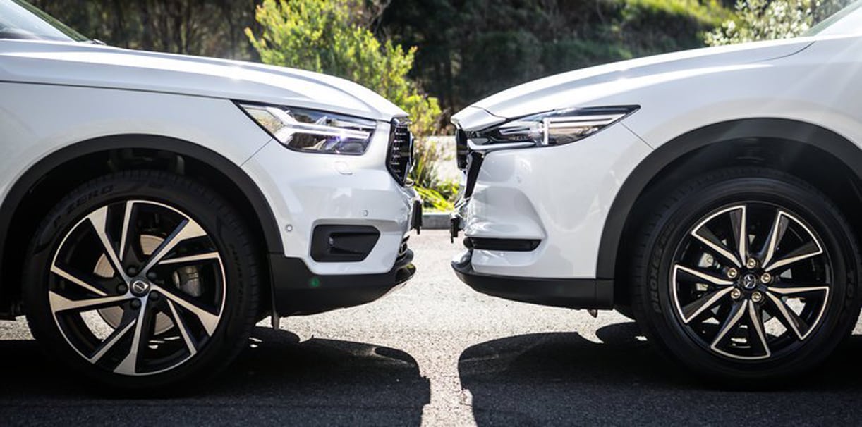 Aanzetten supermarkt tandarts Mainstream verslaat premium: test Mazda CX-5 versus Volvo XC40 –  Autointernationaal.nl