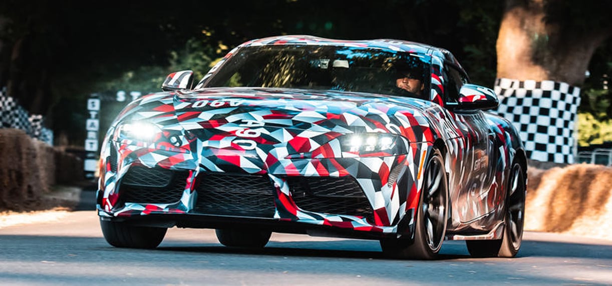 Toyota Supra geeft eerste details tijdens Goodwood prijs