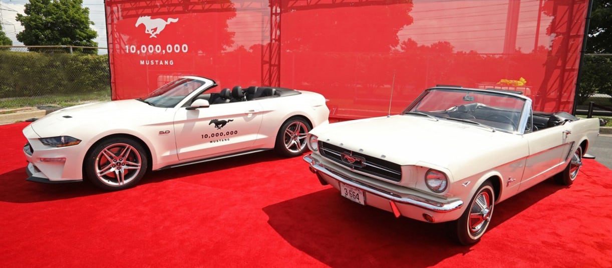 Fotoreportage: Ford Mustang doet 10 miljoen