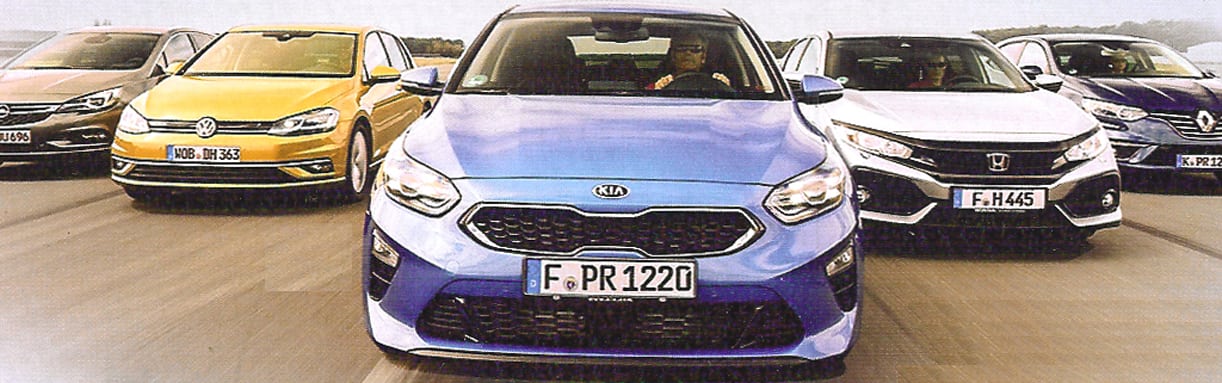 Wie had dat gedacht: Kia Ceed verslaat Volkswagen Golf
