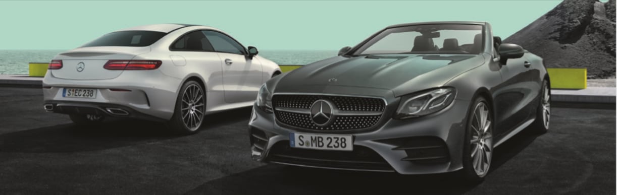 Prijsvergelijking Mercedes-Benz E-klasse Coupé en Cabriolet