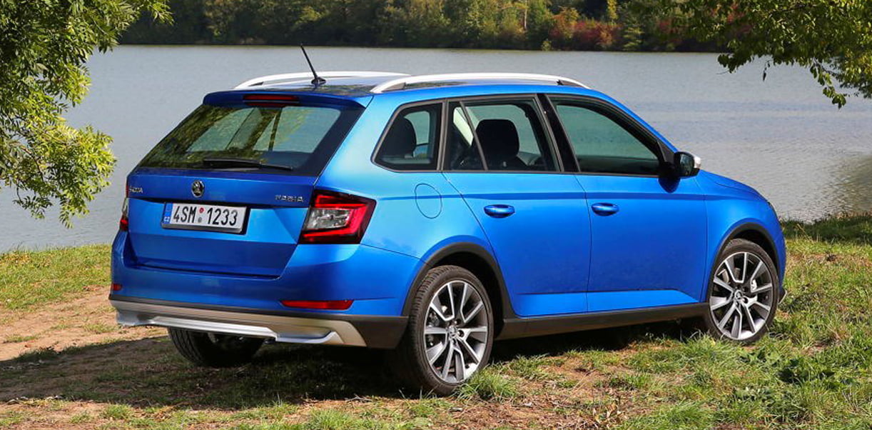 Skoda Fabia Combi Scoutline niet voor Nederland